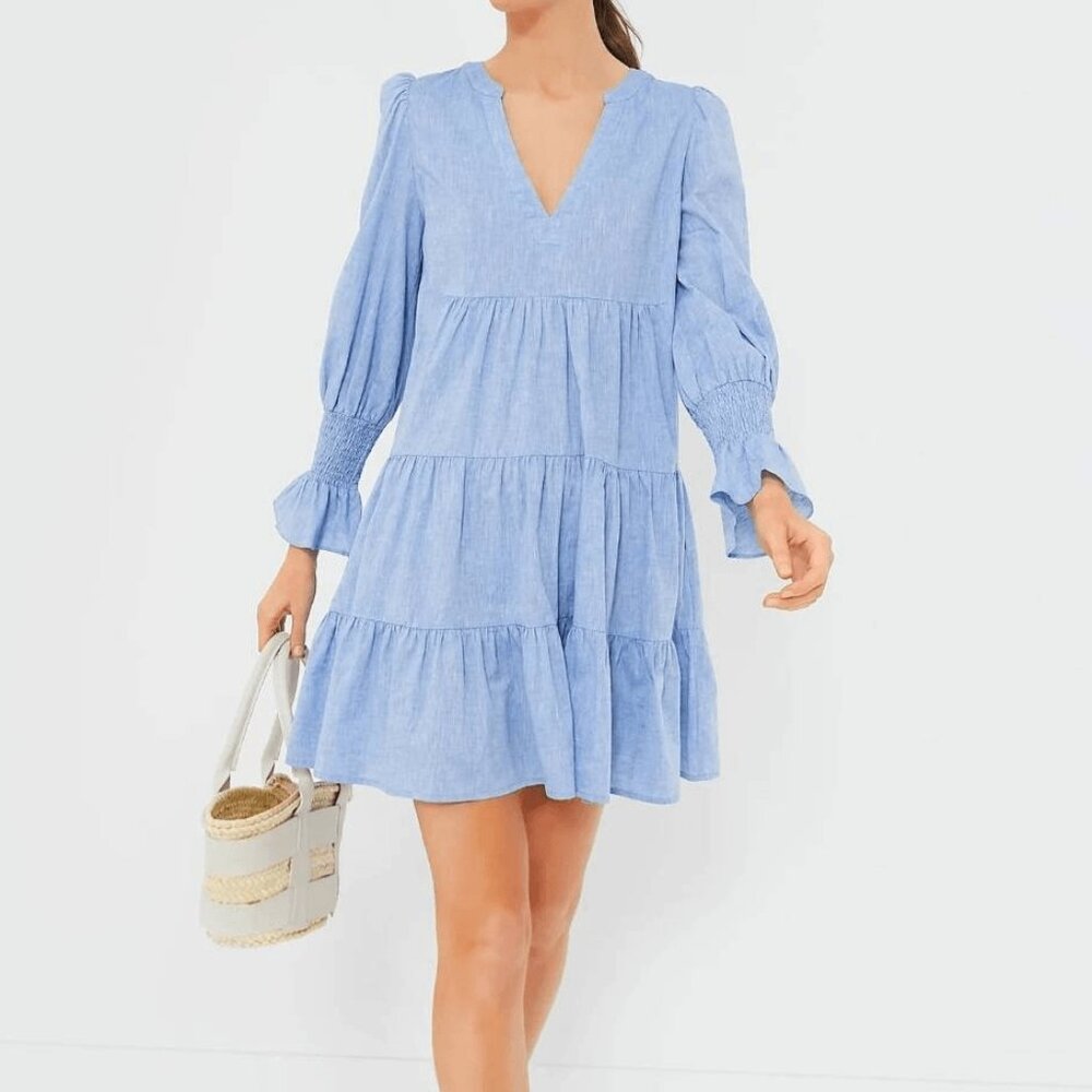 NWT! Tuckernuck Chambray Kenzo Dress (XXL)